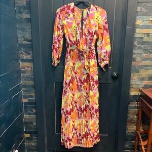 Beautiful Vibrant Multicolor Dress NWT size M